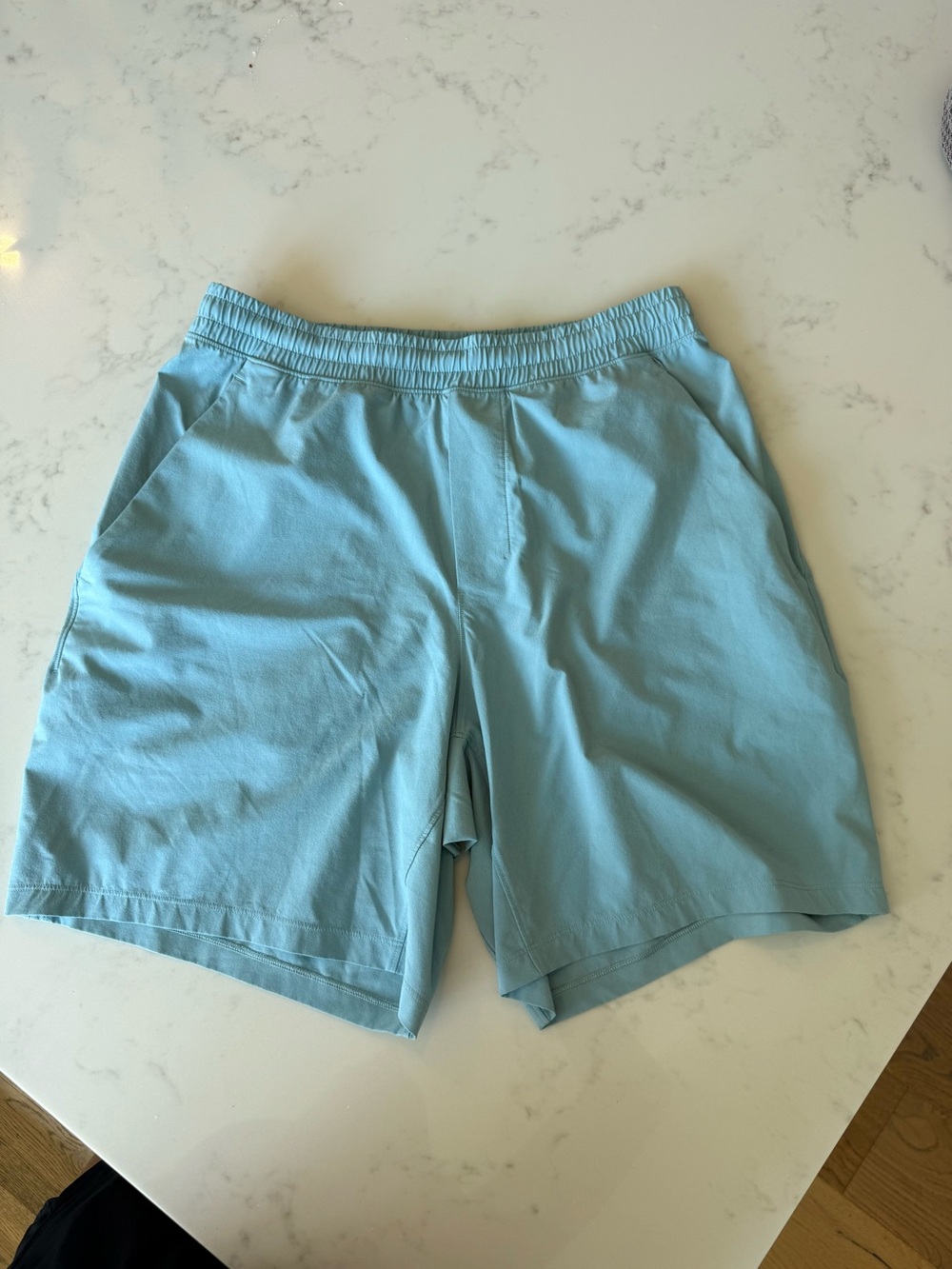 lululemon pacebreaker linerless 7in light dusty Blue Men's Athletic Shorts